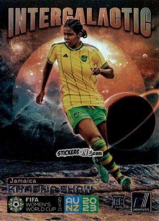 Sticker Khadija Shaw - Donruss Soccer FIFA Women's World Cup 2023
 n. I9 - Panini