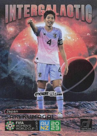 Cromo Saki Kumagai - Donruss Soccer FIFA Women's World Cup 2023
 n. I10 - Panini