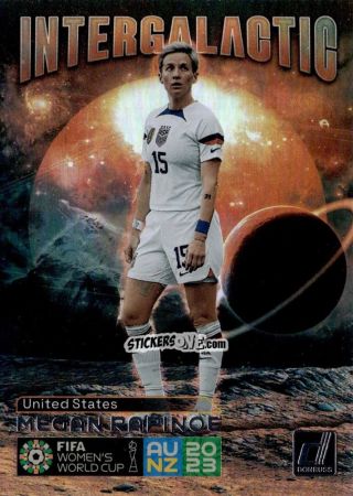 Cromo Megan Rapinoe - Donruss Soccer FIFA Women's World Cup 2023
 n. I16 - Panini