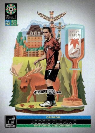 Sticker Jessie Fleming - Donruss Soccer FIFA Women's World Cup 2023
 n. NL5 - Panini