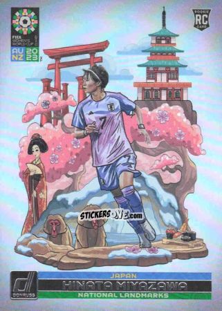 Sticker Hinata Miyazawa - Donruss Soccer FIFA Women's World Cup 2023
 n. NL9 - Panini
