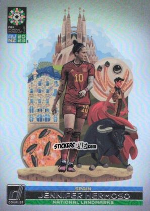 Cromo Jennifer Hermoso - Donruss Soccer FIFA Women's World Cup 2023
 n. NL12 - Panini