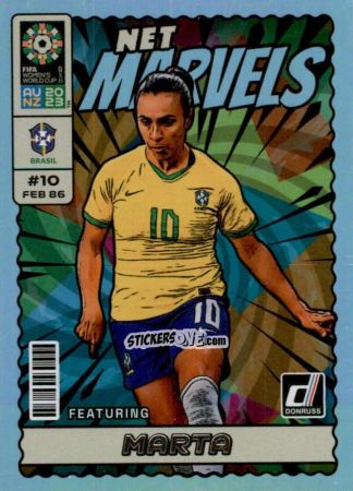 Cromo Marta - Donruss Soccer FIFA Women's World Cup 2023
 n. NM2 - Panini