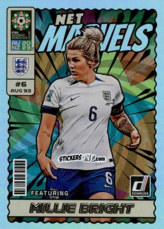 Sticker Millie Bright - Donruss Soccer FIFA Women's World Cup 2023
 n. NM7 - Panini