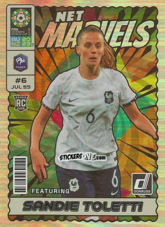 Sticker Sandie Toletti - Donruss Soccer FIFA Women's World Cup 2023
 n. NM9 - Panini