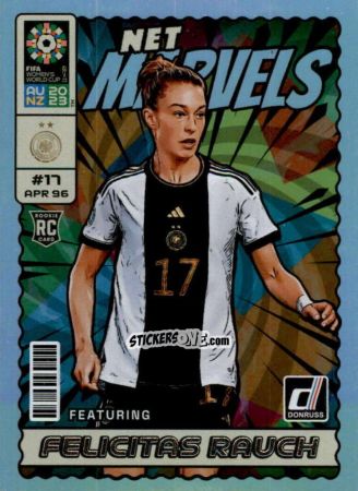 Cromo Felicitas Rauch - Donruss Soccer FIFA Women's World Cup 2023
 n. NM10 - Panini