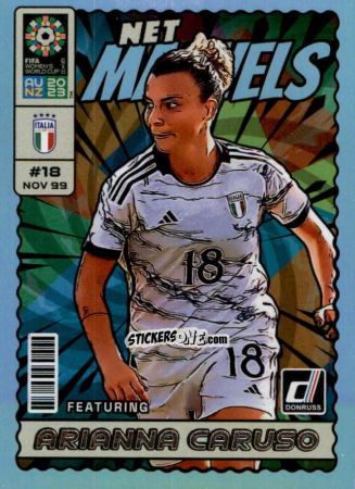 Cromo Arianna Caruso - Donruss Soccer FIFA Women's World Cup 2023
 n. NM12 - Panini