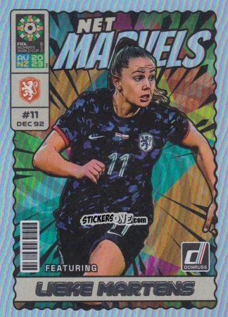 Cromo Lieke Martens - Donruss Soccer FIFA Women's World Cup 2023
 n. NM16 - Panini