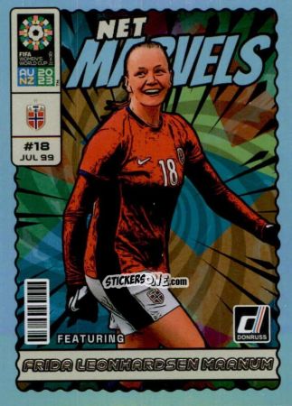 Sticker Frida Leonhardsen Maanum - Donruss Soccer FIFA Women's World Cup 2023
 n. NM18 - Panini