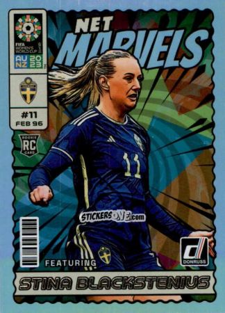 Sticker Stina Blackstenius - Donruss Soccer FIFA Women's World Cup 2023
 n. NM22 - Panini