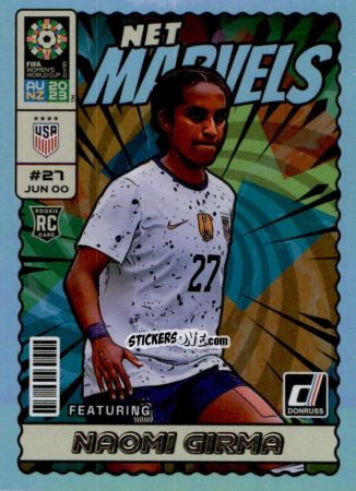 Cromo Naomi Girma - Donruss Soccer FIFA Women's World Cup 2023
 n. NM24 - Panini
