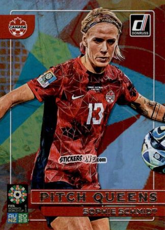 Sticker Sophie Schmidt - Donruss Soccer FIFA Women's World Cup 2023
 n. PQ5 - Panini