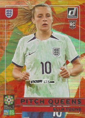 Sticker Ella Toone - Donruss Soccer FIFA Women's World Cup 2023
 n. PQ6 - Panini