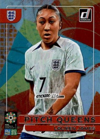 Sticker Lauren James - Donruss Soccer FIFA Women's World Cup 2023
 n. PQ7 - Panini