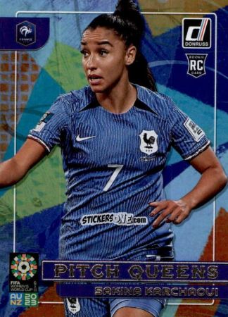 Cromo Sakina Karchaoui - Donruss Soccer FIFA Women's World Cup 2023
 n. PQ10 - Panini