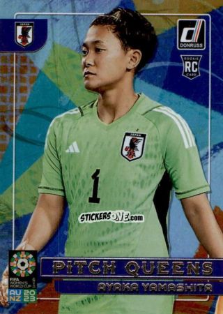 Cromo Ayaka Yamashita - Donruss Soccer FIFA Women's World Cup 2023
 n. PQ13 - Panini