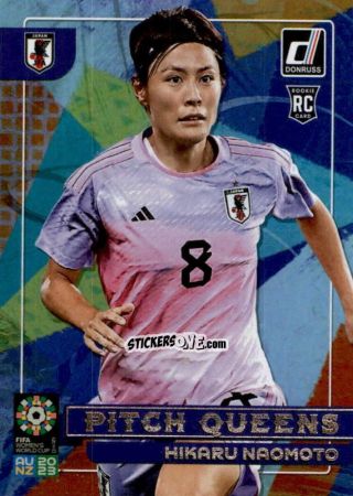 Sticker Hikaru Naomoto - Donruss Soccer FIFA Women's World Cup 2023
 n. PQ14 - Panini