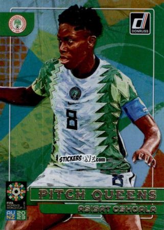 Figurina Asisat Oshoala - Donruss Soccer FIFA Women's World Cup 2023
 n. PQ17 - Panini