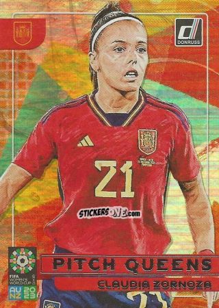 Sticker Claudia Zornoza - Donruss Soccer FIFA Women's World Cup 2023
 n. PQ19 - Panini