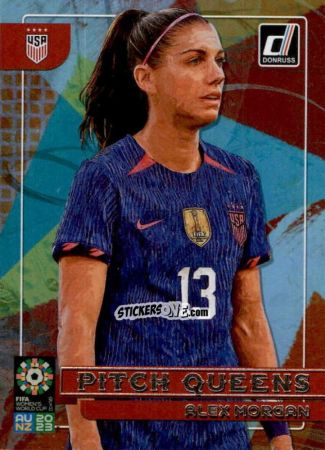 Cromo Alex Morgan - Donruss Soccer FIFA Women's World Cup 2023
 n. PQ23 - Panini