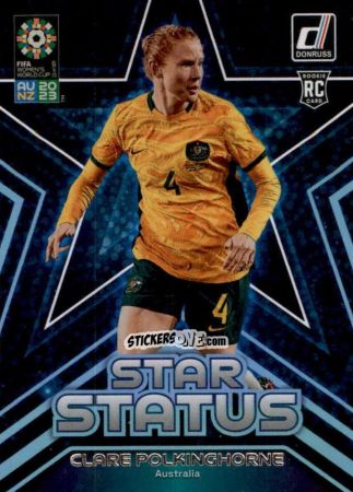 Cromo Clare Polkinghorne - Donruss Soccer FIFA Women's World Cup 2023
 n. SS1 - Panini
