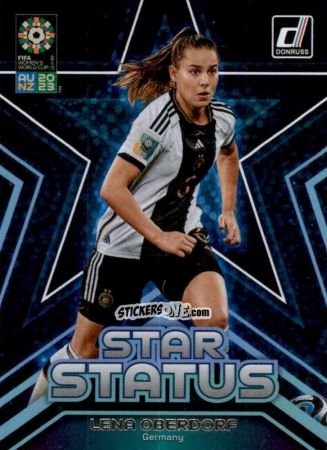 Sticker Lena Oberdorf - Donruss Soccer FIFA Women's World Cup 2023
 n. SS10 - Panini