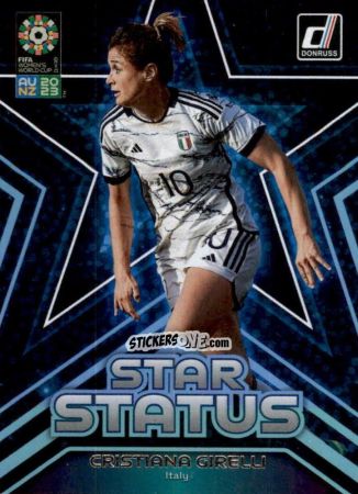 Sticker Cristiana Girelli - Donruss Soccer FIFA Women's World Cup 2023
 n. SS12 - Panini