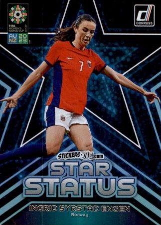 Sticker Ingrid Syrstad Engen - Donruss Soccer FIFA Women's World Cup 2023
 n. SS18 - Panini