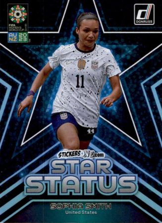 Cromo Sophia Smith - Donruss Soccer FIFA Women's World Cup 2023
 n. SS25 - Panini