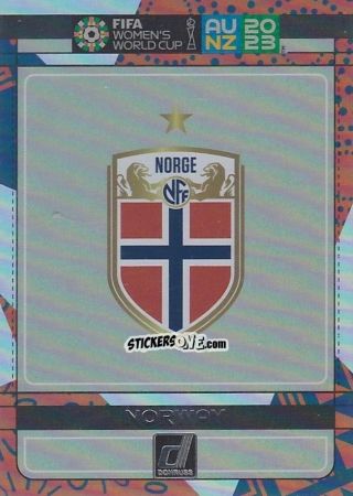 Sticker Norway - Donruss Soccer FIFA Women's World Cup 2023
 n. TB21 - Panini