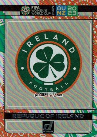 Sticker Republic of Ireland - Donruss Soccer FIFA Women's World Cup 2023
 n. TB25 - Panini