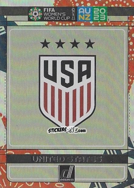 Sticker United States - Donruss Soccer FIFA Women's World Cup 2023
 n. TB30 - Panini