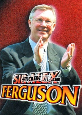 Sticker Sir Alex Ferguson - Manchester United 2000-2001
 n. 19 - Futera