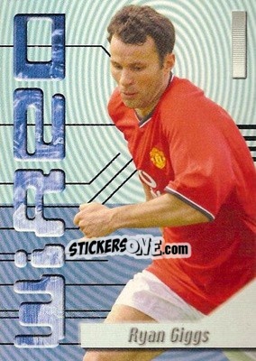 Sticker Ryan Giggs - Manchester United 2000-2001
 n. 22 - Futera