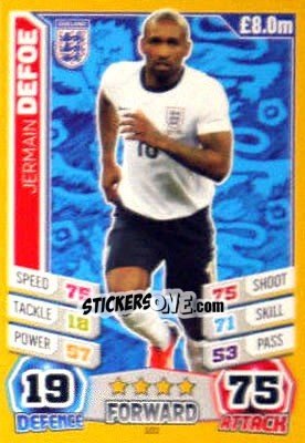 Figurina Jermain Defoe - Match Attax World Stars 2014 - Topps