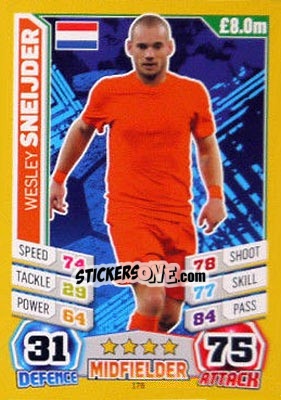 Cromo Wesley Sneijder