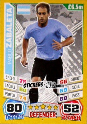 Sticker Pablo Zabaleta