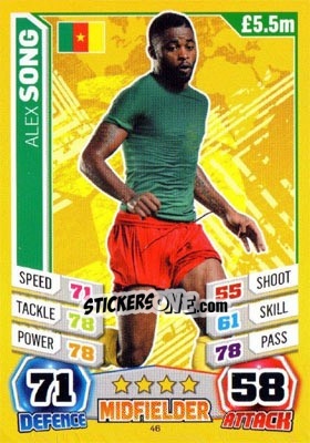 Sticker Alex Song