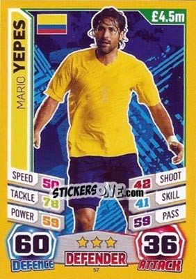 Sticker Mario Yepes