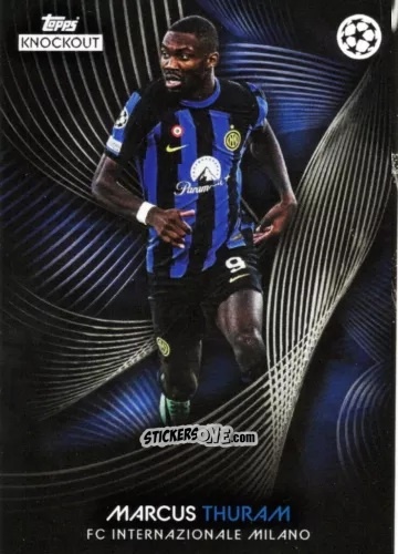 Cromo Marcus Thuram - UEFA Champions League Knockout 2023-2024
 n. 33 - Topps