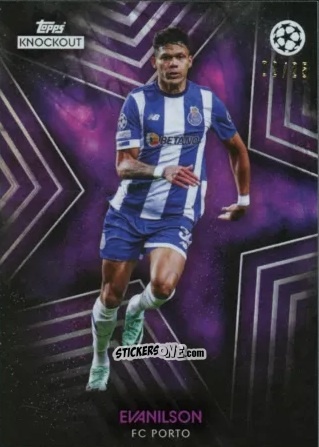 Figurina Evanilson - UEFA Champions League Knockout 2023-2024
 n. 36 - Topps