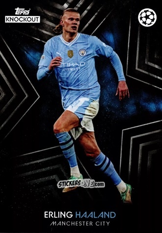 Sticker Erling Haaland - UEFA Champions League Knockout 2023-2024
 n. 41 - Topps