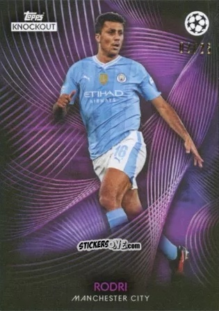 Cromo Rodri - UEFA Champions League Knockout 2023-2024
 n. 45 - Topps