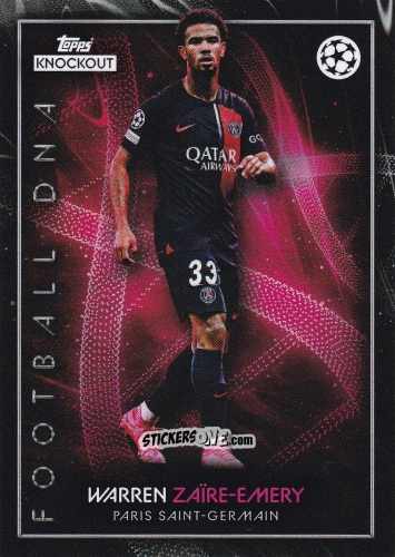 Cromo Warren Zaïre-Emery - UEFA Champions League Knockout 2023-2024
 n. 50 - Topps