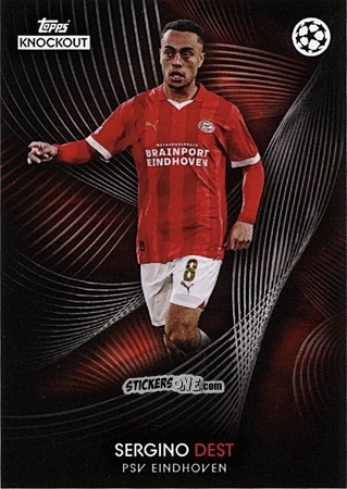 Sticker Sergino Dest - UEFA Champions League Knockout 2023-2024
 n. 55 - Topps