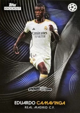 Sticker Eduardo Camavinga - UEFA Champions League Knockout 2023-2024
 n. 61 - Topps