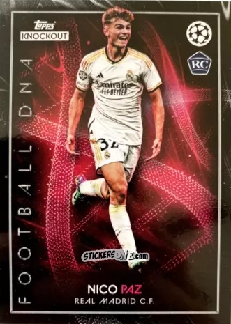 Cromo Nico Paz - UEFA Champions League Knockout 2023-2024
 n. 63 - Topps