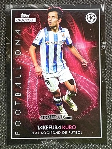 Sticker Takefusa Kubo - UEFA Champions League Knockout 2023-2024
 n. 70 - Topps