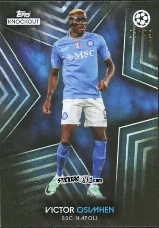 Cromo Victor Osimhen - UEFA Champions League Knockout 2023-2024
 n. 80 - Topps