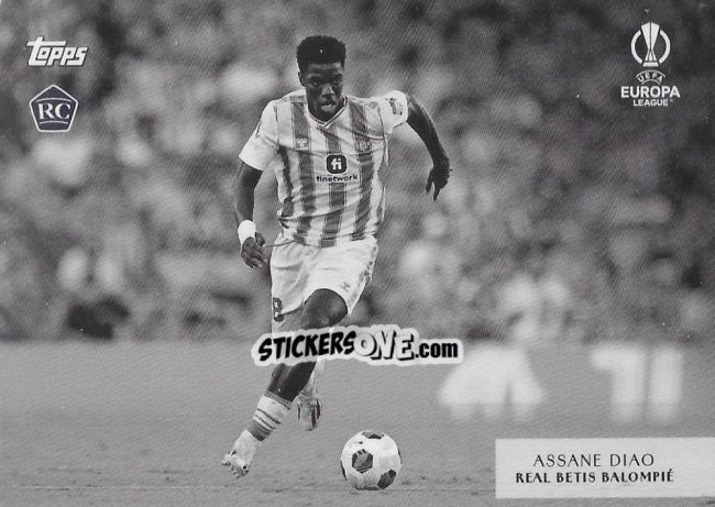 Cromo Assane Diao - Simplicidad UEFA Club Competitions 2023-2024 n. SS7 - Topps